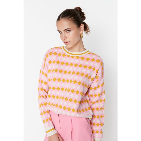 Trendyol Trendyol Stone Patterned Knitwear Sweater