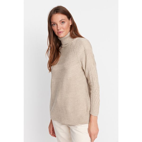 Trendyol Trendyol Stone Turtleneck Knitwear Sweater