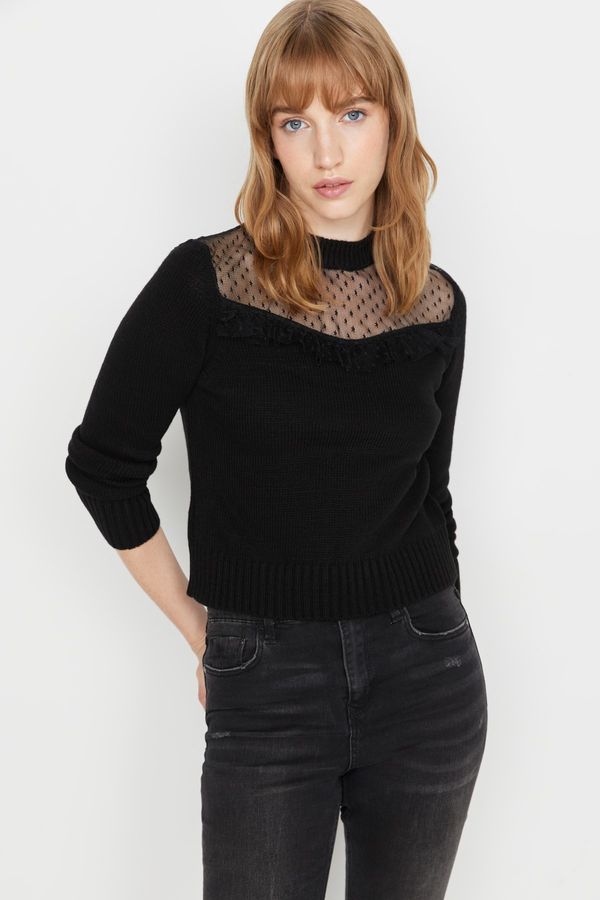 Trendyol Trendyol Sweater - Black - Regular fit