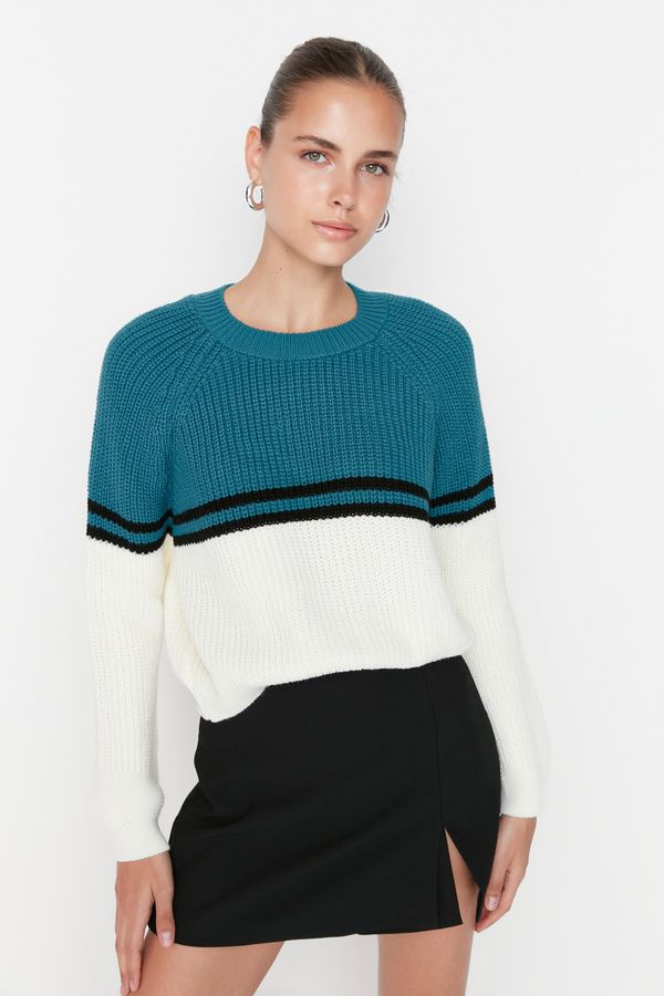 Trendyol Trendyol Sweater - Blue - Regular fit