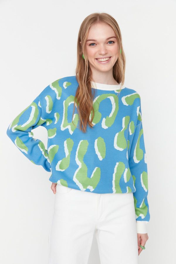 Trendyol Trendyol Sweater - Blue - Regular fit