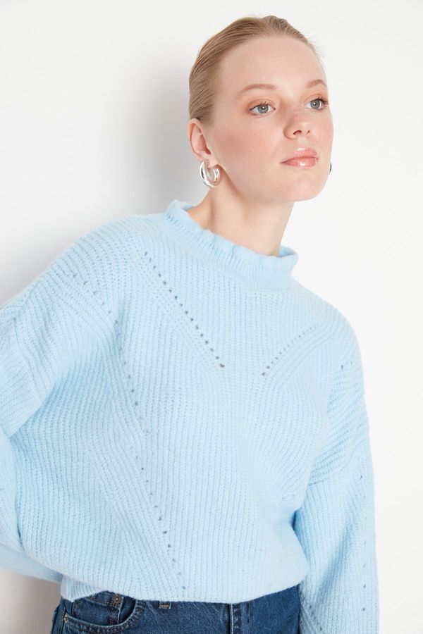 Trendyol Trendyol Sweater - Blue - Regular fit