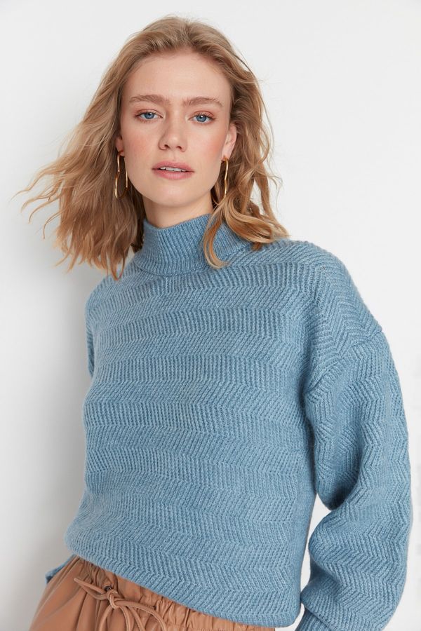 Trendyol Trendyol Sweater - Blue - Regular fit