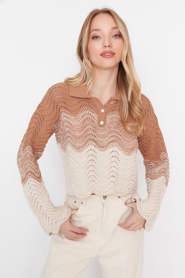 Trendyol Trendyol Sweater - Brown - Regular fit