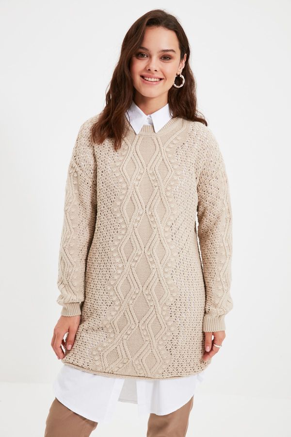 Trendyol Trendyol Sweater - Brown - Regular fit