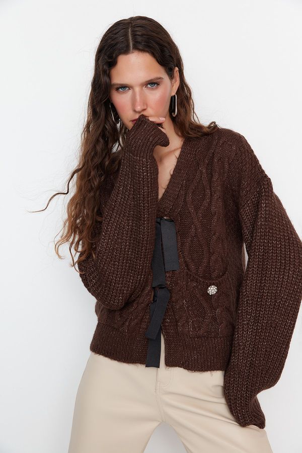 Trendyol Trendyol Sweater - Brown - Regular fit