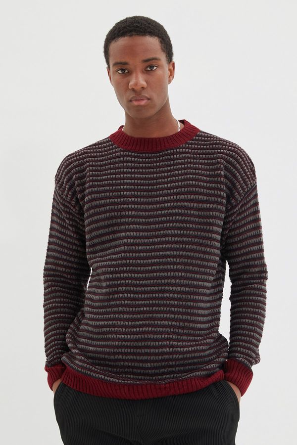 Trendyol Trendyol Sweater - Burgundy - Regular fit
