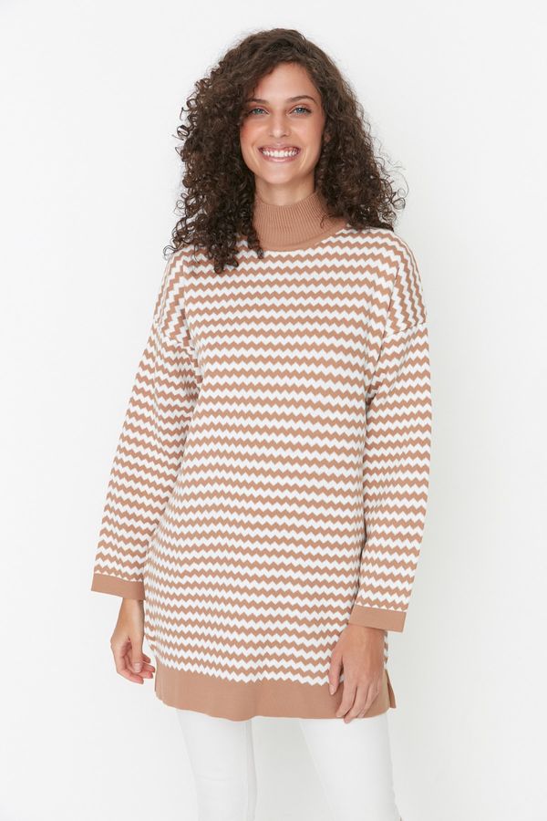 Trendyol Trendyol Sweater - Ecru - Regular fit