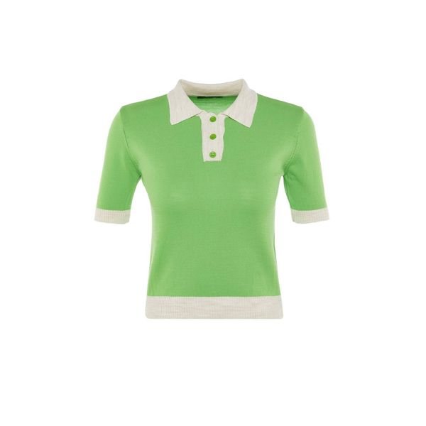 Trendyol Trendyol Sweater - Green - Slim