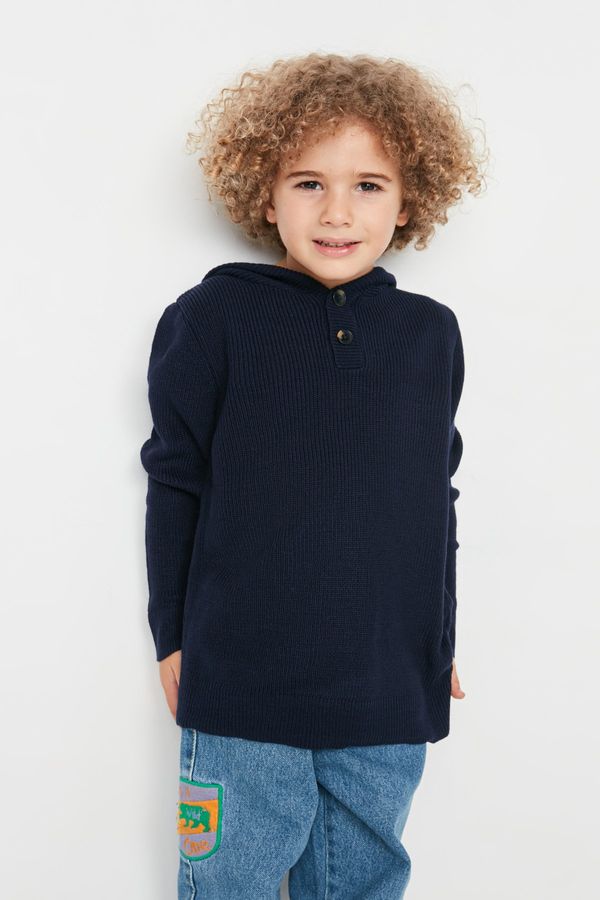 Trendyol Trendyol Sweater - Navy blue - Regular fit