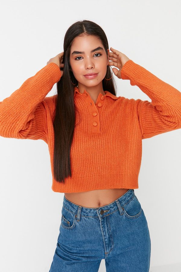 Trendyol Trendyol Sweater - Orange - Regular fit