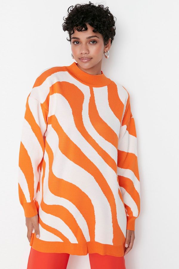 Trendyol Trendyol Sweater - Orange - Regular fit