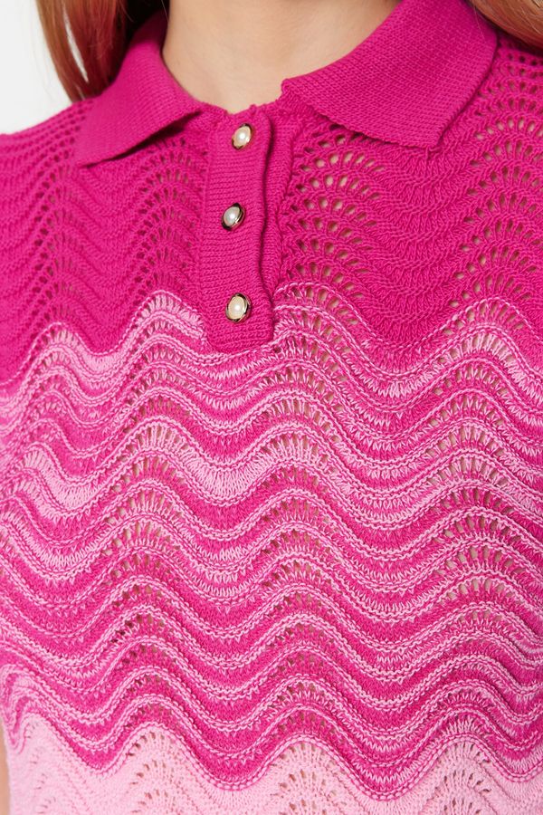 Trendyol Trendyol Sweater - Pink - Fitted