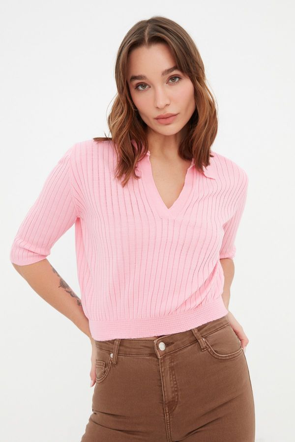 Trendyol Trendyol Sweater - Pink - Regular fit