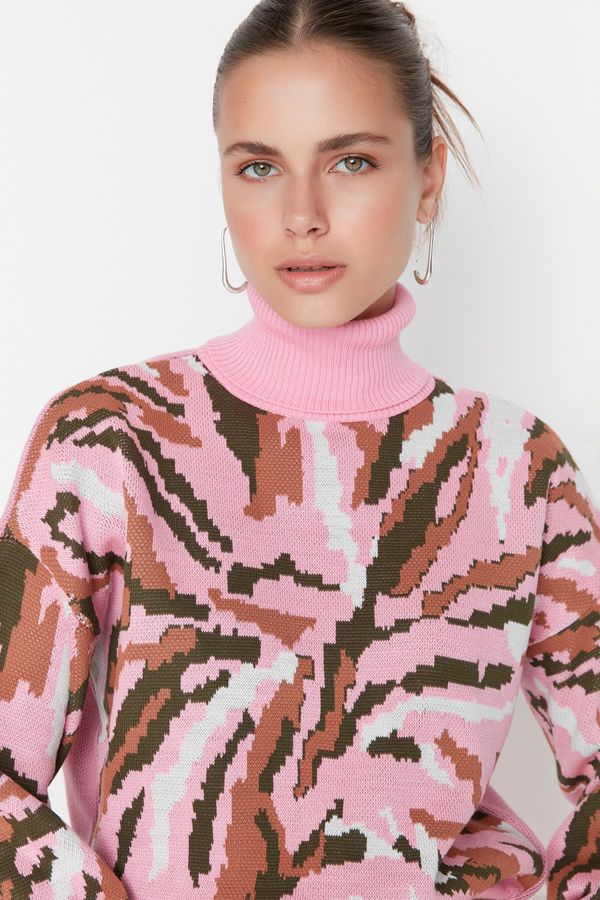 Trendyol Trendyol Sweater - Pink - Regular fit