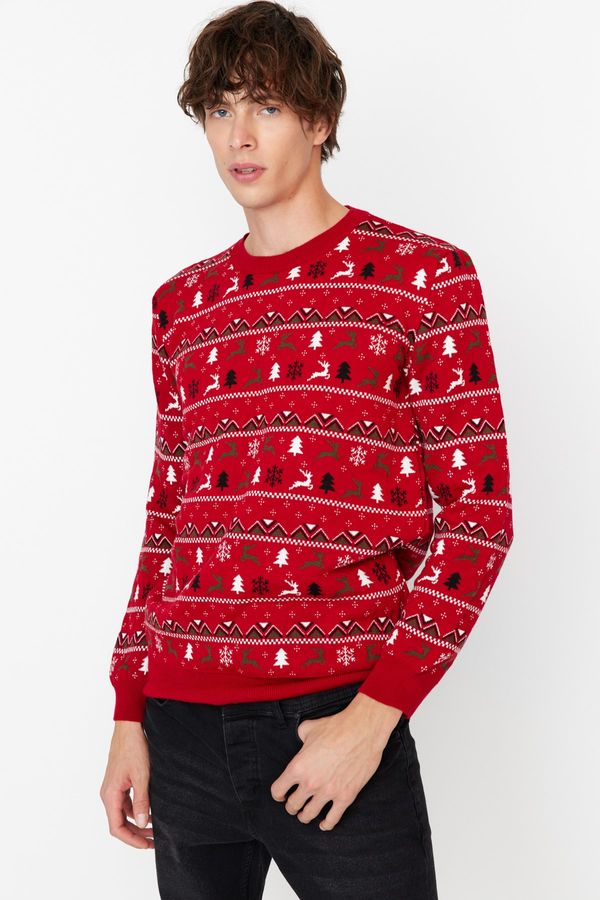 Trendyol Trendyol Sweater - Red - Regular