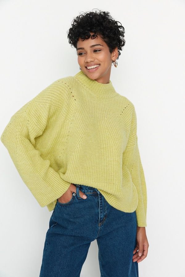 Trendyol Trendyol Sweater - Yellow - Regular fit