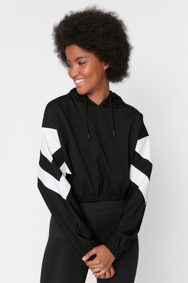 Trendyol Trendyol Sweatshirt - Black - Regular fit
