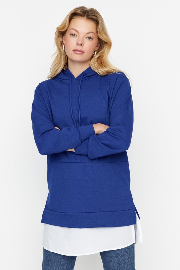 Trendyol Trendyol Sweatshirt - Blue - Regular