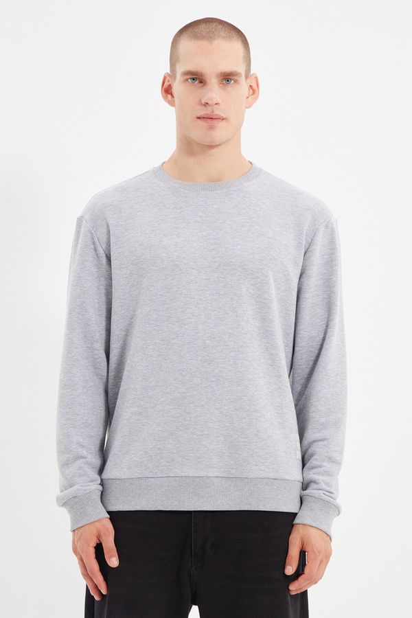 Trendyol Trendyol Sweatshirt - Gray - Regular fit