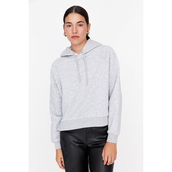 Trendyol Trendyol Sweatshirt - Gray - Regular