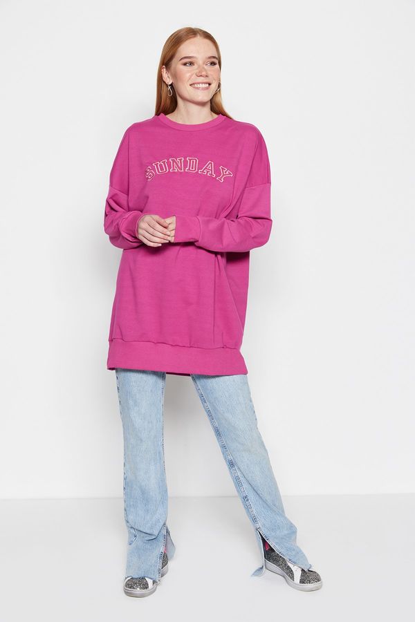 Trendyol Trendyol Sweatshirt - Pink - Regular