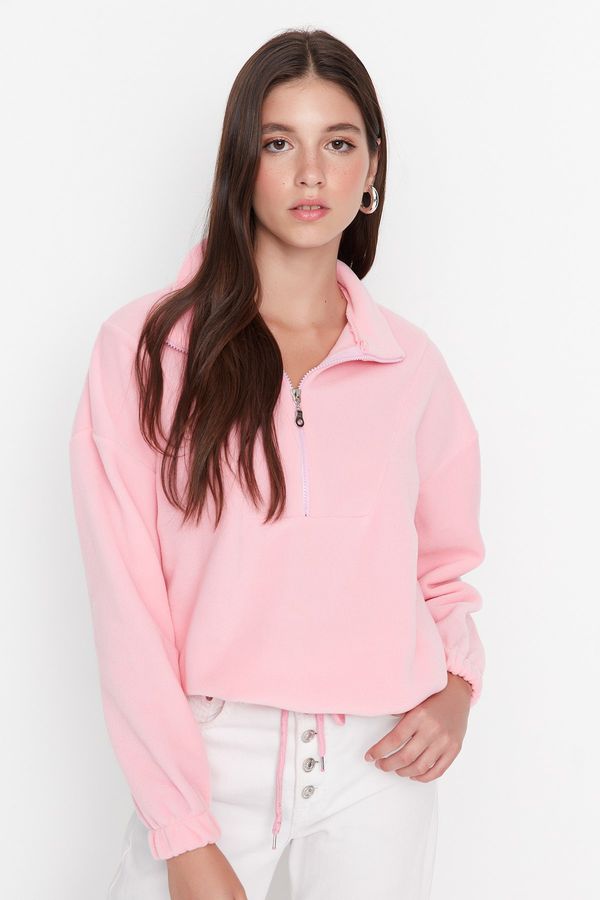 Trendyol Trendyol Sweatshirt - Pink - Regular fit