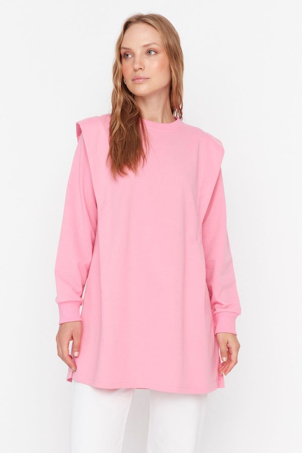 Trendyol Trendyol Sweatshirt - Pink - Regular fit