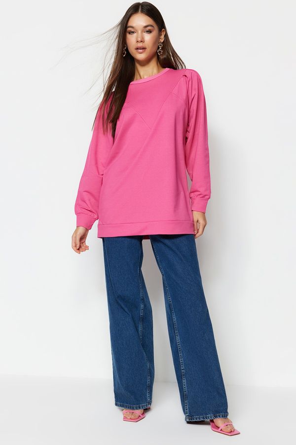 Trendyol Trendyol Sweatshirt - Pink - Regular