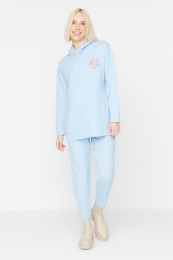 Trendyol Trendyol Sweatsuit Set - Blue - Regular fit