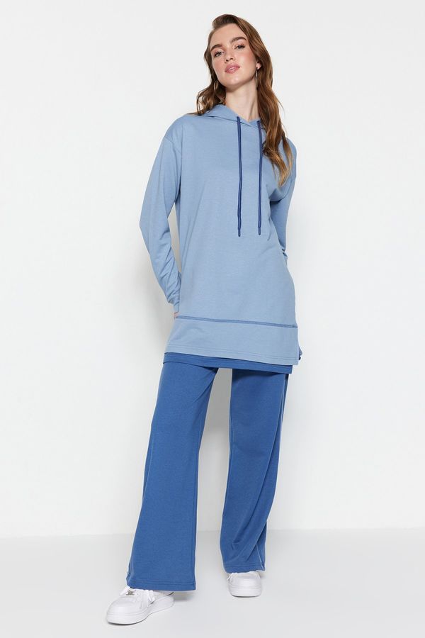 Trendyol Trendyol Sweatsuit Set - Blue - Regular fit