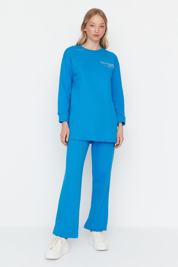 Trendyol Trendyol Sweatsuit Set - Blue - Relaxed fit
