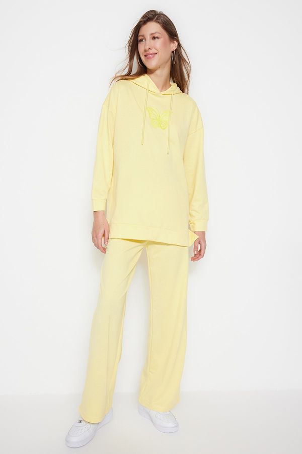 Trendyol Trendyol Sweatsuit Set - Yellow - Regular fit