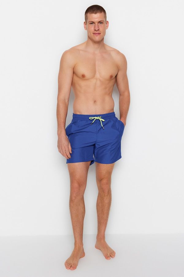 Trendyol Trendyol Swim Shorts - Blue - Plain