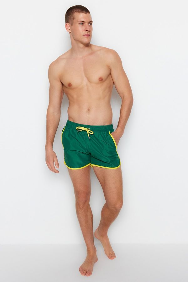 Trendyol Trendyol Swim Shorts - Green - Plain