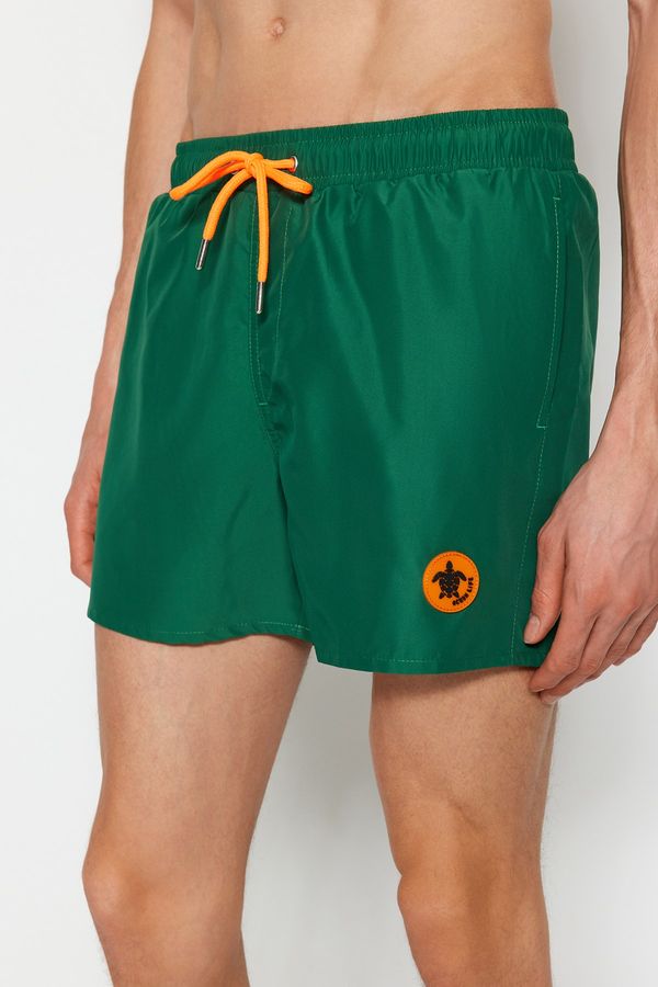 Trendyol Trendyol Swim Shorts - Green - Plain