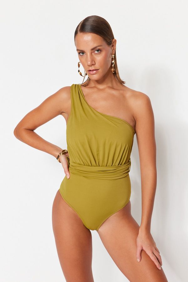 Trendyol Trendyol Swimsuit - Green - Plain