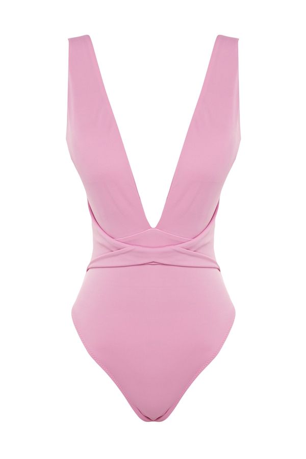 Trendyol Trendyol Swimsuit - Pink - Plain