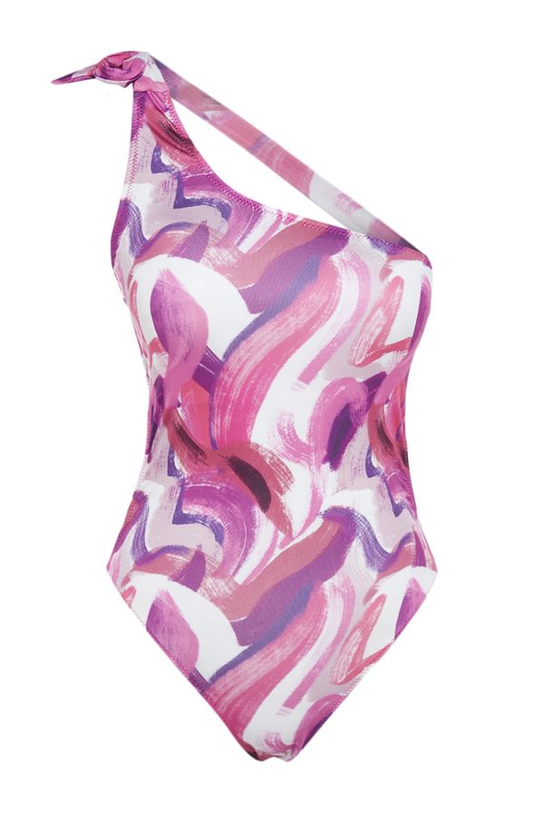 Trendyol Trendyol Swimsuit - Purple - Floral