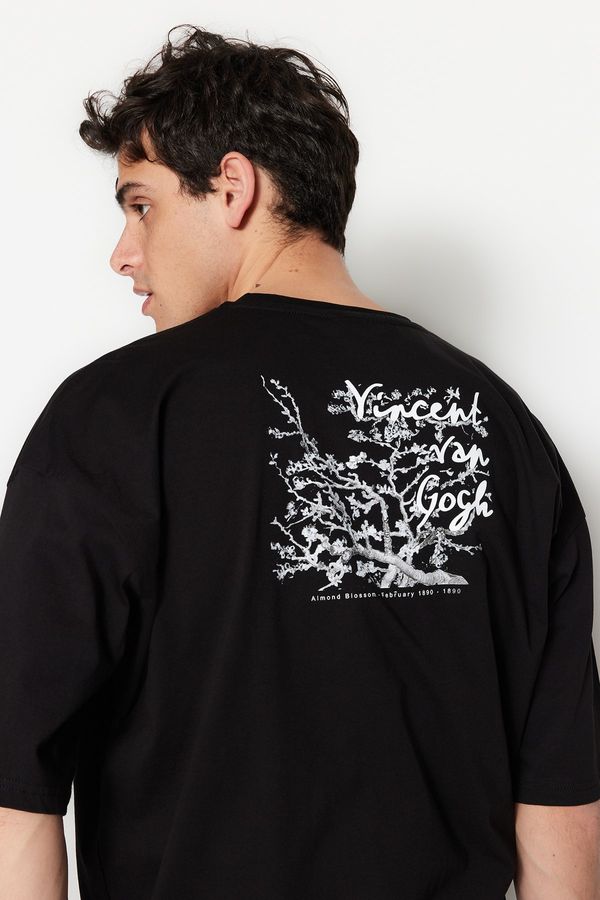 Trendyol Trendyol T-Shirt - Black - Oversize