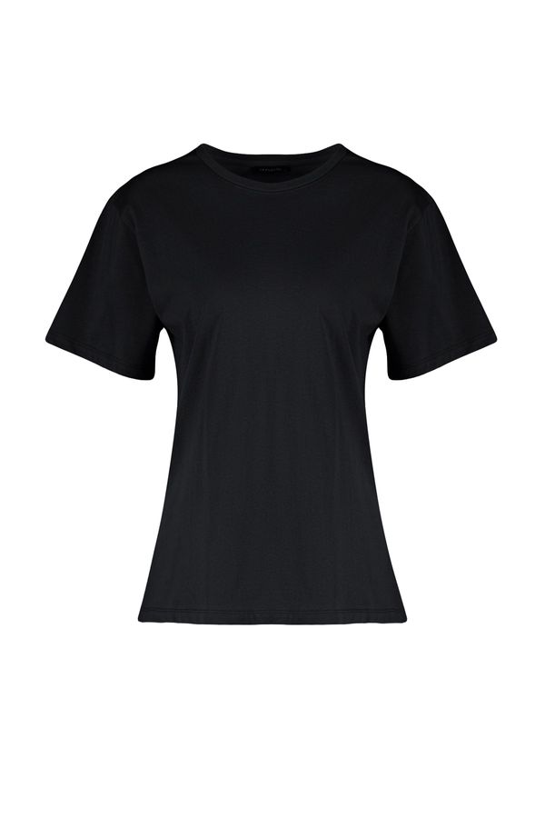 Trendyol Trendyol T-Shirt - Black - Oversize