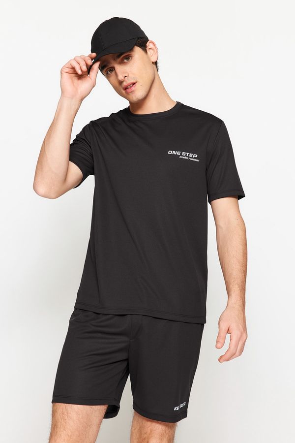 Trendyol Trendyol T-Shirt - Black - Slim fit