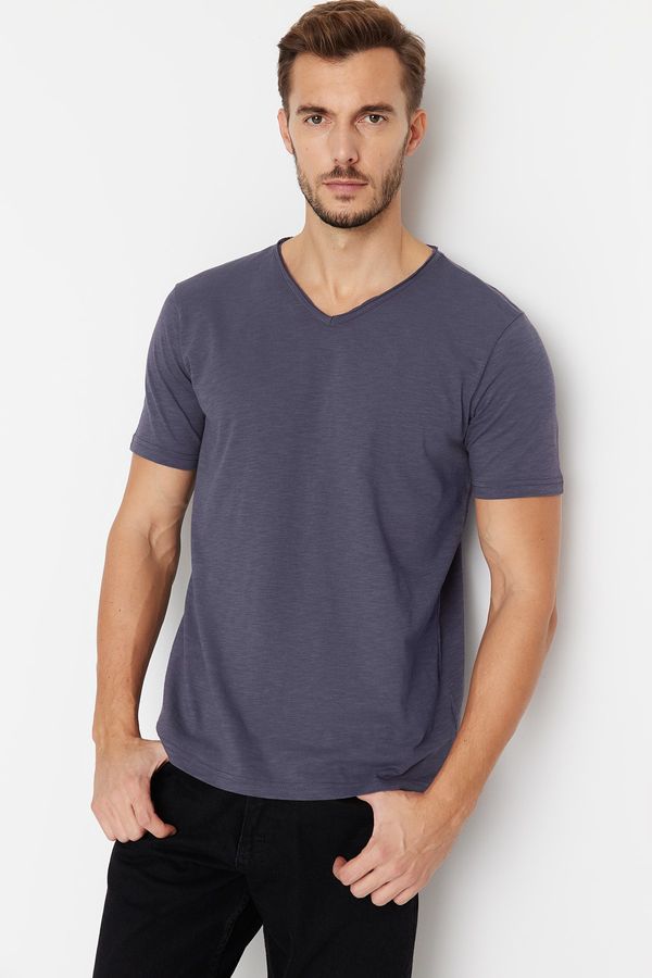 Trendyol Trendyol T-Shirt - Gray - Regular