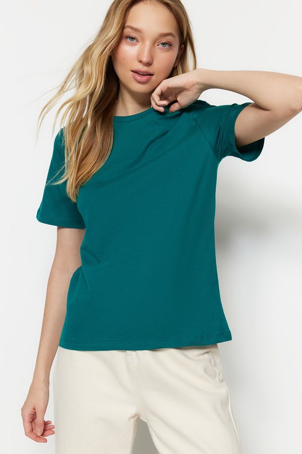 Trendyol Trendyol T-Shirt - Green - Regular