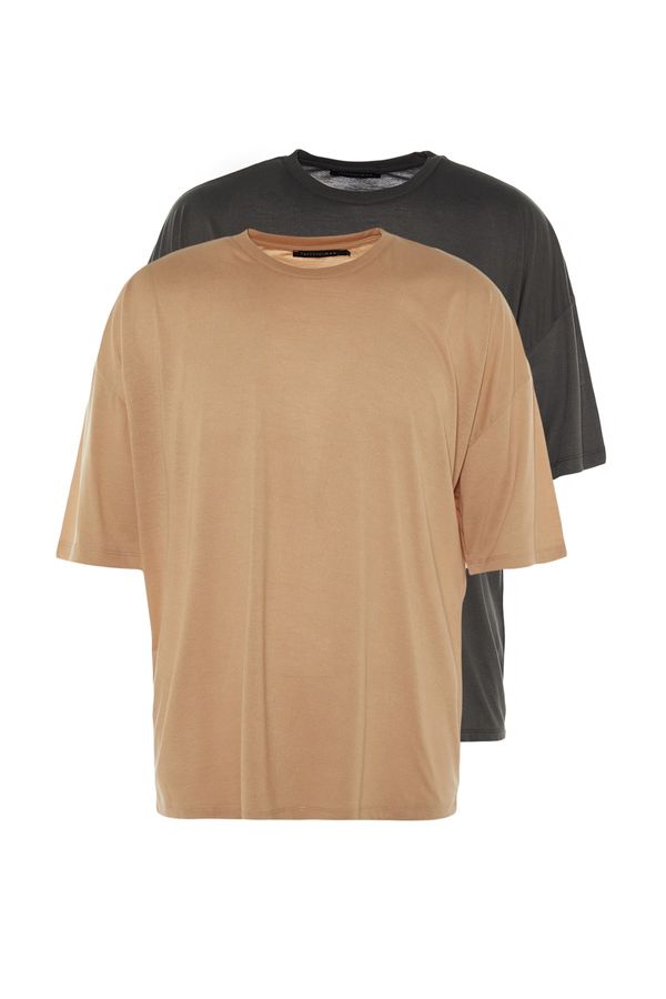 Trendyol Trendyol T-Shirt - Multi-color - Oversize