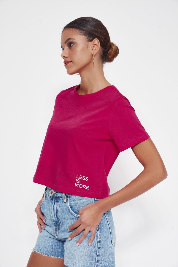 Trendyol Trendyol T-Shirt - Pink - Regular