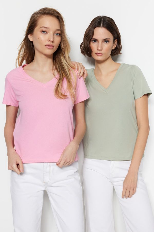 Trendyol Trendyol T-Shirt - Pink - Regular fit