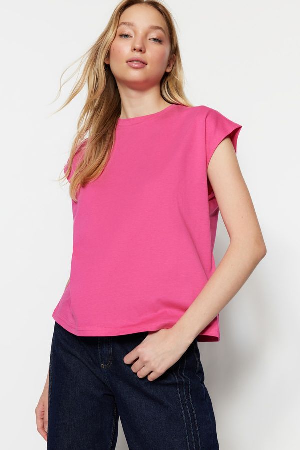 Trendyol Trendyol T-Shirt - Pink - Relaxed