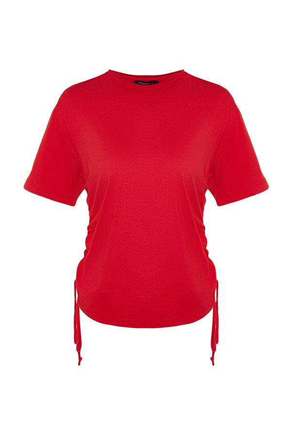 Trendyol Trendyol T-Shirt - Red - Oversize
