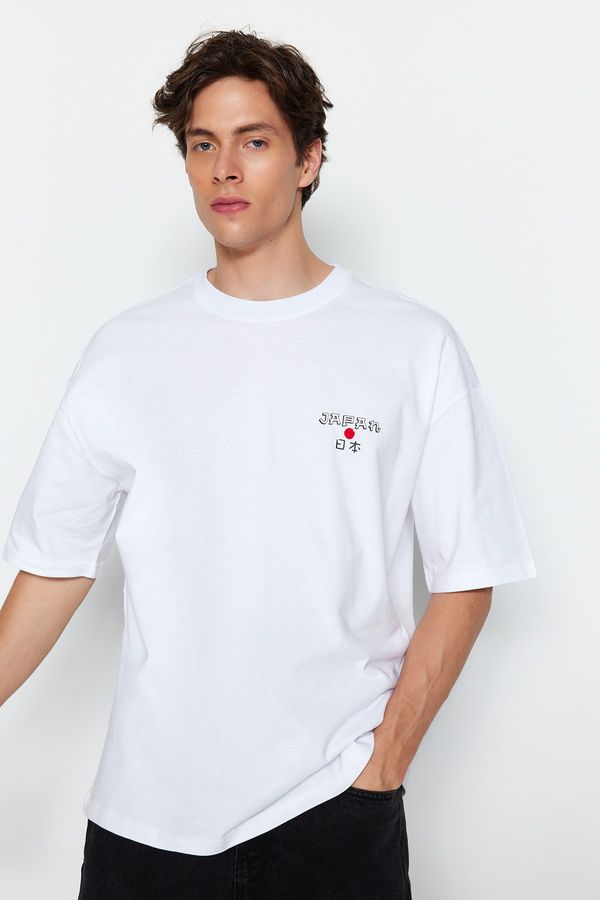 Trendyol Trendyol T-Shirt - White - Oversize